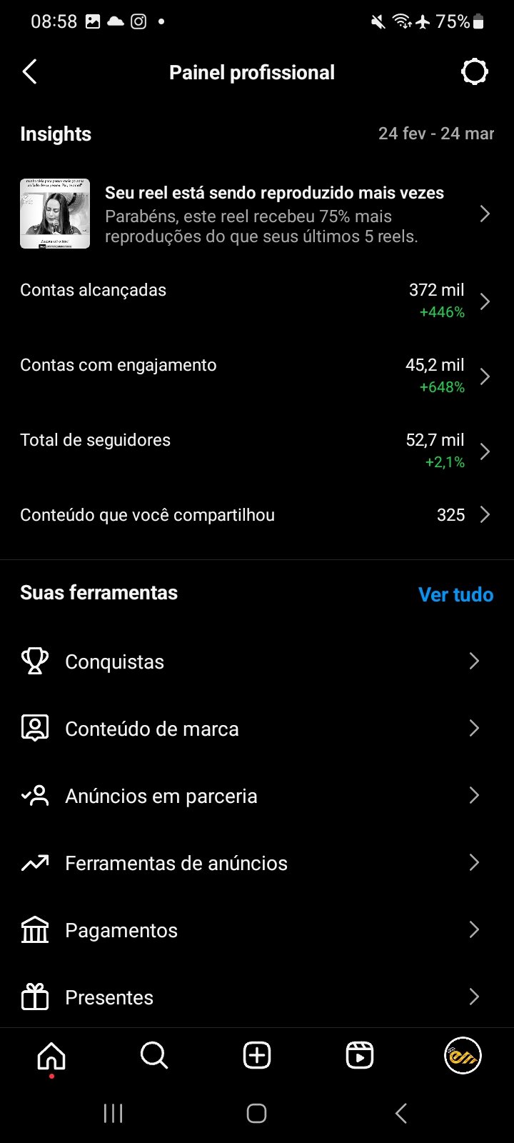 Instagram 51 7 K De Seguidores Super Engajado Reels Mais De 5