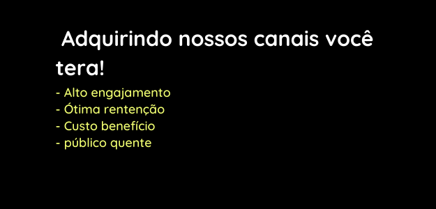 Canais de varios nichos