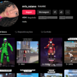 Conta TikTok com 703.3K Seguidores 17.1M Curtidas