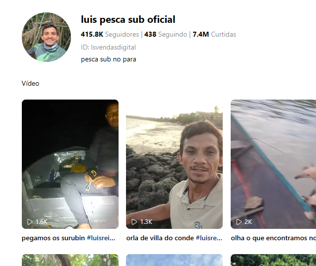 Captura de tela 2026-02-23 200231 KWAI 415.8K Seguidores | 438 Seguindo | 7.4M Curtidas - Pescaria - Imagem 1