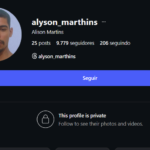 Conta Instagram com 11k de Seguidores