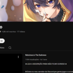 Canal Youtube com 4300 Inscritos