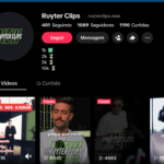 CONTA TIKTOK | 1,1K SEG | 1,2K CURT | NICHO CORTES do RUYTER / EMPREENDEDORISMO | OPORTUNIDADE INICIAL 📈