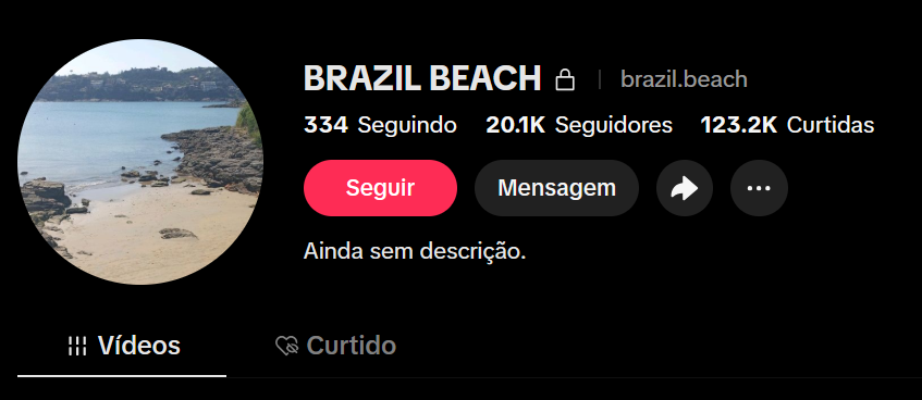 Captura de tela 2026-03-19 193532 VENDO TIKTOK MONETIZADO COM 20.1K Seguidores 123.2K Curtidas - praia - Imagem 1