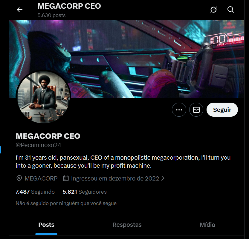 Captura de tela 2026-02-20 180309 Conta X (Twitter) 6,3 mil Seguidores 🔥 | Nicho Adulto | Alta Conversão - Imagem 1