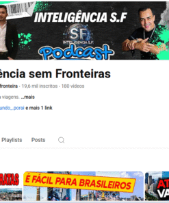 Vendo canal de 17 k sobre viagens + página do Instagram + página do Facebook de 70 mil seguidores