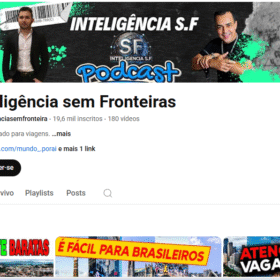 Vendo canal de 17 k sobre viagens + página do Instagram + página do Facebook de 70 mil seguidores