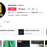 TIKTOK CURIOSIDADES 23,9K MONETIZADO - ENGAJAMENTO TOP