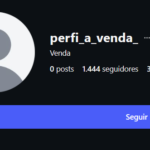 Instagram com 1.4k de Seguidores - sem conteúdo