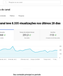 CANAL MUSICA 58K Inscritos Engajado - 16Milhoes visualizações