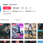 Conta do tiktok 25K Seguidores