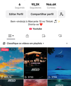 TIKTOK Marcante 10 -95,4K Seguidores