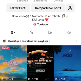 TIKTOK Marcante 10 -95,4K Seguidores