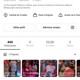 Conta do kwai 4k e 19k