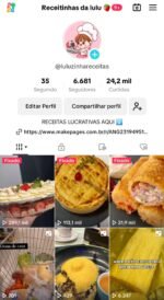 Tik tok receitas 6680 Seguidores 24.3K Curtidas