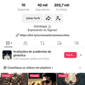 TIKTOK NICHO SIGNOS ASTROLOGIA HORÓSCOPO E ESPIRITUALIDADE