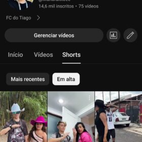 Canal Youtube 14800 Inscritos