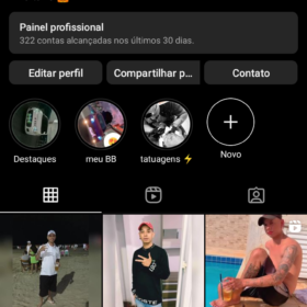 Instagram com 11,8k de seguidores