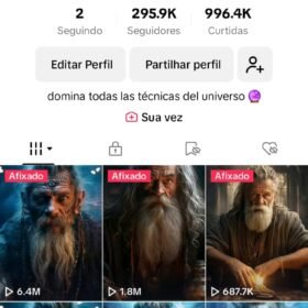 Conta tiktok 295k- elbrujodelaspredicciones