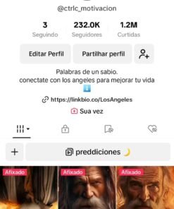 Conta tiktok 232k - Ctrlc_motivacion