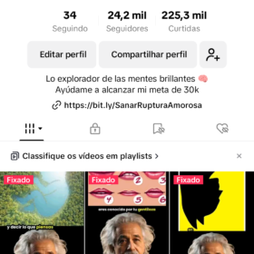 Tiktok com 24k de seguidores