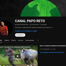CANAL PAPO RETOW 1,52 mil inscritos ‧ 190 vídeos
