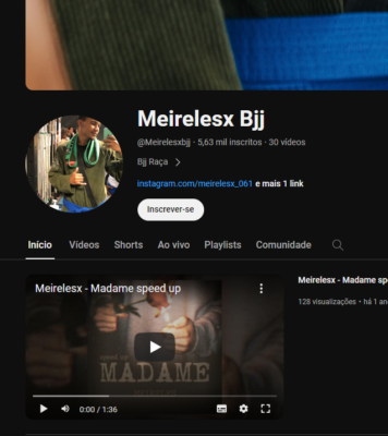 Canal YouTube Quase 6k de inscritos com +840k de viws pronto para monetização