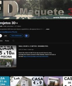 Canal MONETIZADO FD Projetos 3D 493 mil inscritos ‧ 303 vídeos