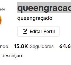 Tiktok 15K Monetizada - queengracado22