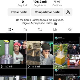 TIKTOK MONETIZADO +106K SEGUIDORES - NICHO CORINGALOUD & GAMEPLAY