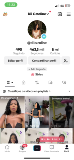 Conta TikTok monetizada e com engajamento 463K