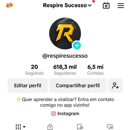 ????OPORTUNIDADE: TIKTOK VIRAL MONETIZADO +600K