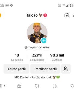 Conta Tiktok 32K de Seguidores