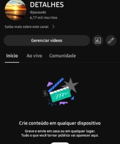 Canal Detalhes - 6,17 mil assinantes