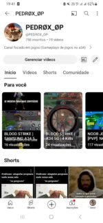 Canal de 758 inscritos no precinho, na promoção