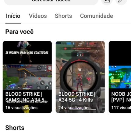 Canal de 758 inscritos no precinho, na promoção