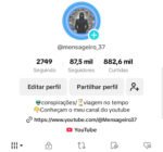 Canal tiktok barato demais com 87,5k de seguidores- de teorias de conspiração e curiosidades