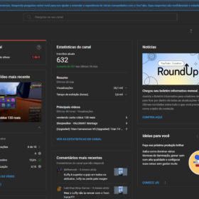 YOUTUBE 632 INSCRITOS COM 1 STRIKE