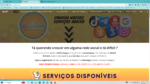 Vendo site de vendas de serviços sociais!