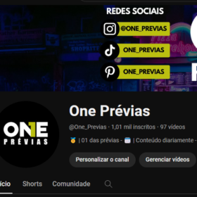 Canal Youtube 1,02 mil inscritos ‧ 97 vídeos - Músicas