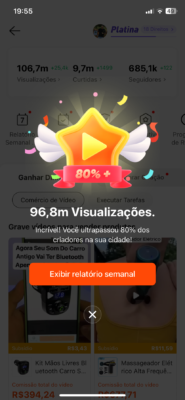 Kwai Monetizado 685 Mil Seguidores - Imagem 2