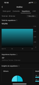 Conta de 151k Tik Tok Monetizada e Engajada - Imagem 3