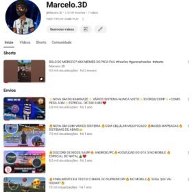 Canal do YouTube 1100 Inscritos - comunidade GTA rp e free fire