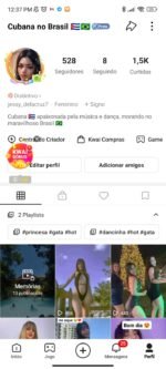 Conta Kwai monetizada 749 Seguidores | Hot | 1.5K Curtidas - Dança - Imagem 4