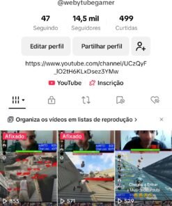 TIKTOK LIVES 14.5K Seguidores 499 Curtidas
