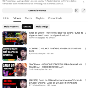 Vendo Canal sobre investimentos e marketing digital 1650 Inscritos