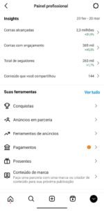 Instagram 923 publicações 263 mil seguidores - Imagem 4