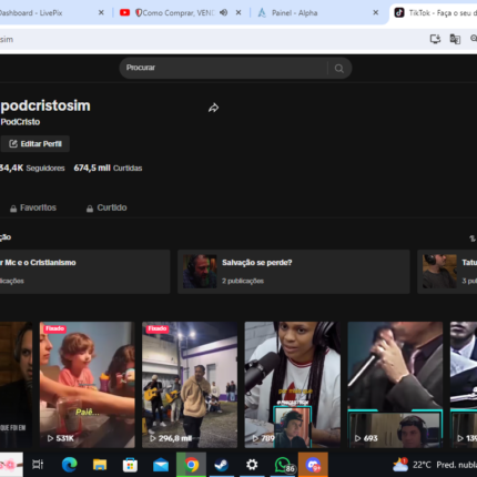 CONTA TIK TOK 34K MONETIZADA CONTEUDO MOTIVACIONAL