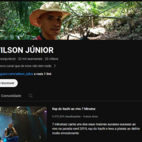 Canal Youtube 32k de Inscritos