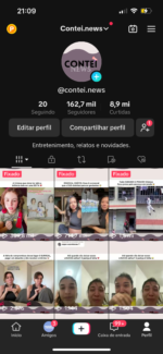 VENDE CONTA TIKTOK MONETIZADA + 191mil seguidores - Imagem 2